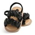 thumbnail image 7 of Fozruso Baby Sandals For Soft Sole Summer Cloud Design Casual Walking Shoes For Boys Girls 0 18 Months Breathable Lightweight Comfortable First Shoes,Sizes 5 Toddlers 6-12 Months(Black), 7 of 7