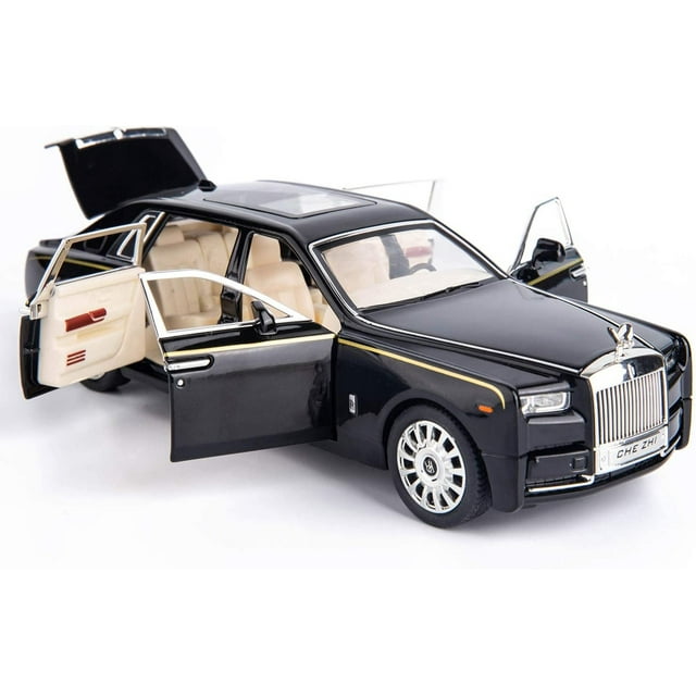 Maqueta de coche Rolls-Royce Phantom a escala 1/24 con sonido y luz