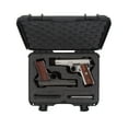thumbnail image 5 of Nanuk 910 Waterproof Professional Classic Pistol/Gun Case, Military Approved with Custom Insert for 2UP - Black, 5 of 8