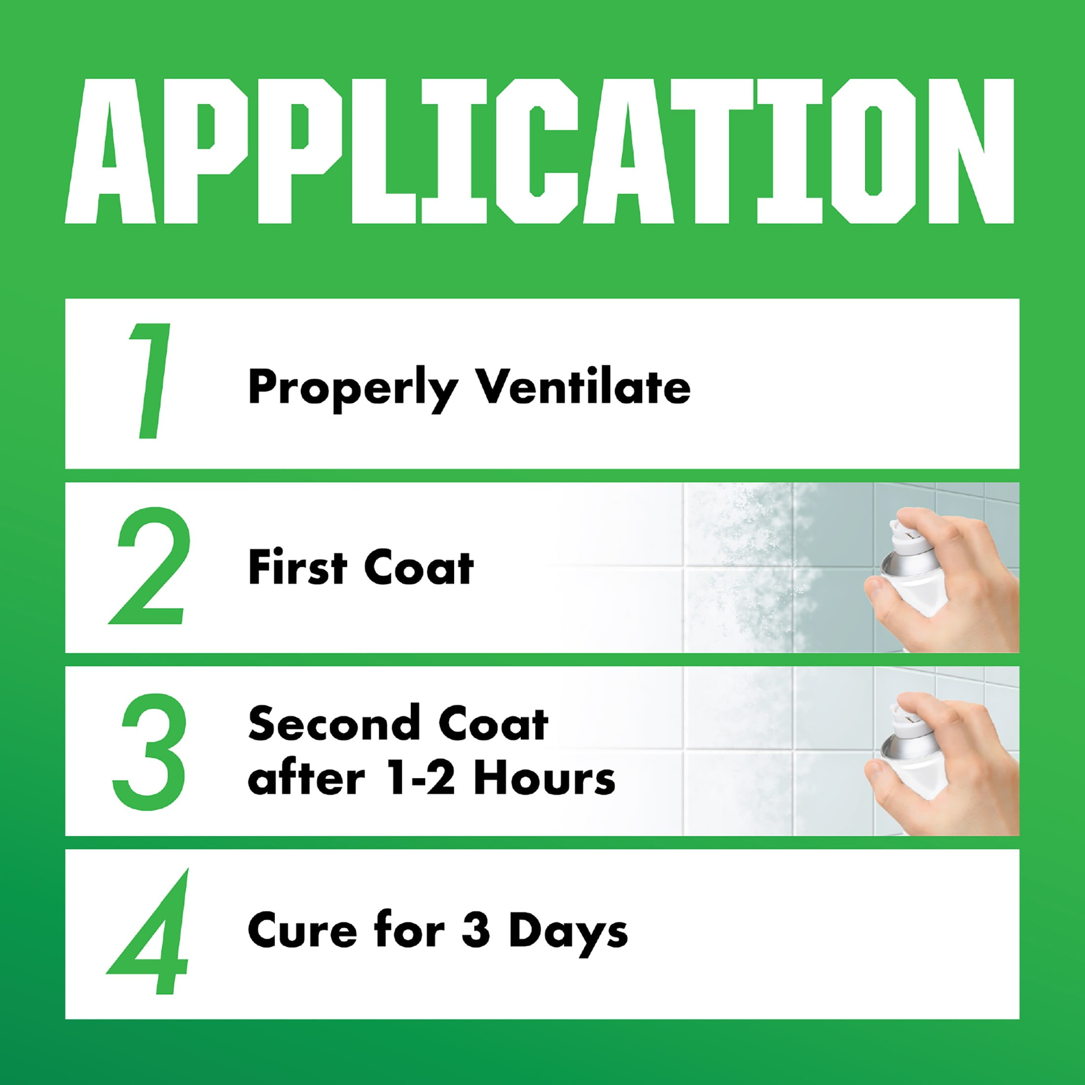 うぱ White, Rust-Oleum Tub and Tile Aerosol Paint-280882, 12 oz