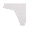 thumbnail image 4 of Bigersell Women's Underwear Clearance Women's Thermal Underwear Tangas Panty Style P-1176 Spandex Thong Panties Seamless Thongs Ladies Briefs High Waist Women's Panties White S, 4 of 5