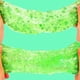 thumbnail image 5 of Cubo de gelatina prefabricado de color verde limón Slime Azeperoy Glimmer, 5 of 6