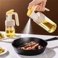 thumbnail image 1 of Glass Oil Spray Bottle with Spray and Pour Functions | 250ml Capacity | Ergonomic Handle for Kitchen and Outdoor Use | Non-Drip Design, 1 of 6