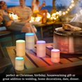 thumbnail image 7 of ALAZA Orange Color 2 PCs LED Flickering Flameless Candles with Remote Timer Battery Operated Candle, 7 of 7
