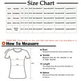 thumbnail image 4 of Odeerbi Christmas Shirts for Women Long Sleeve Tops Fashion Casual V-Neck Christmas Printed T-shirt, 4 of 4