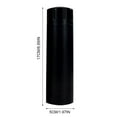 thumbnail image 3 of (Clearance) pdqouc Plastic Salt and Pepper Grinder I Salt Pepper Mill with Adjustable Ceramic Grinder Design Spice Grinder Manual Black Portable, 3 of 6