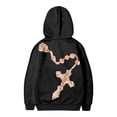 thumbnail image 5 of Girls Hoodies Fall Winter Print Loose Pullover Hoodie Top with Pocket Hoodies for Girls Size 3-4Y, 5 of 6