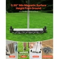 thumbnail image 6 of KFFKFF Magnetic Sweeper with Wheels, 17-Inch Width, 10 lbs Capacity, Lightweight Pickup Tool with Adjustable Handle, Ideal for Collecting Nails and Screws in Garages and Roofing Tasks, 6 of 9