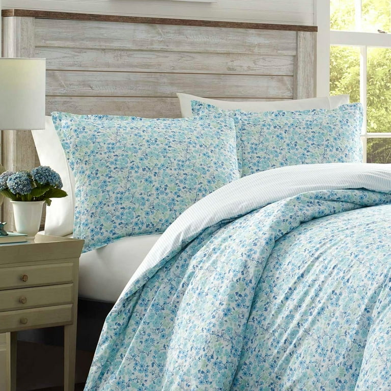 Laura Ashley Jaynie Duvet Cover Set - Walmart.com