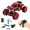 Multicolor A, variant on Gecau Gesture Sensing Climbing Remote Control Car Four-wheel Drive Twisting Toy Car Multicolor Novelty 6.8x13.2 Inch