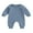 Blue, variant on Bagilaanoe Newborn Baby Girl Boys Fall Jumpsuit Long Sleeve Bodysuit 3M 6M 12M 18M Infant Casual One Piece Romper