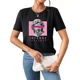 thumbnail image 1 of Playeras De Mujer Manga Corta Estatuas Patrón Moda Casual, 1 of 8