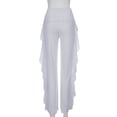thumbnail image 2 of Gupgi Women Long See Through Sheer Mesh Loose Beach  Bikini Bottom Cover Up, 2 of 4