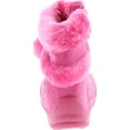 thumbnail image 4 of Kali Footwear Girls Zello Butterfly Glitter Pom Pom Boots, 4 of 7