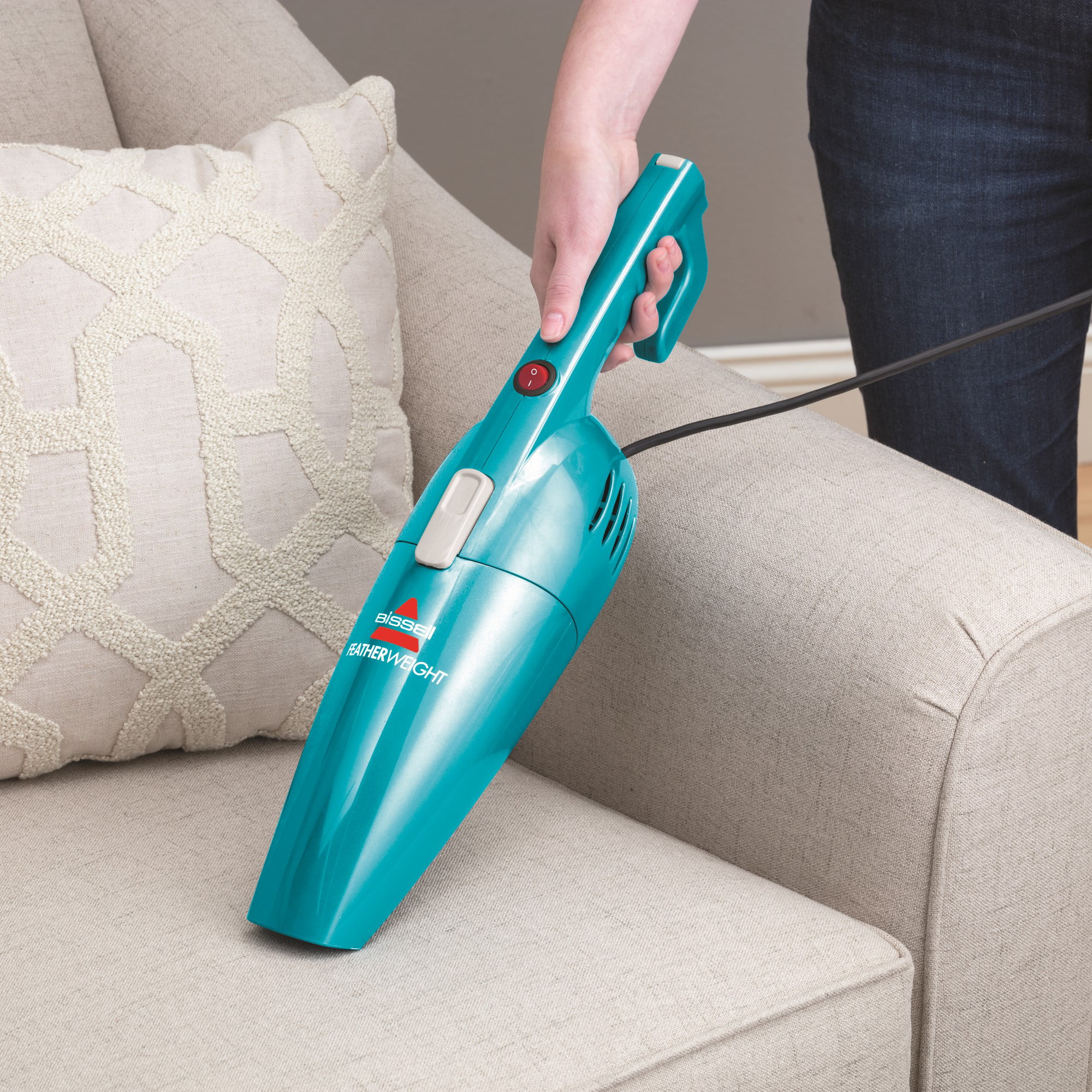 BISSELL Featherweight Stick Lightweight Bagless Vacuum & Electric Broom in Teal, BSL2033 - 2