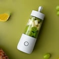 thumbnail image 3 of Mini Presse-Agrumes Électrique Portable USB Rechargeable Machine à Smoothie Mixeur Bouteille de Sport Gobelet à Jus, 3 of 5