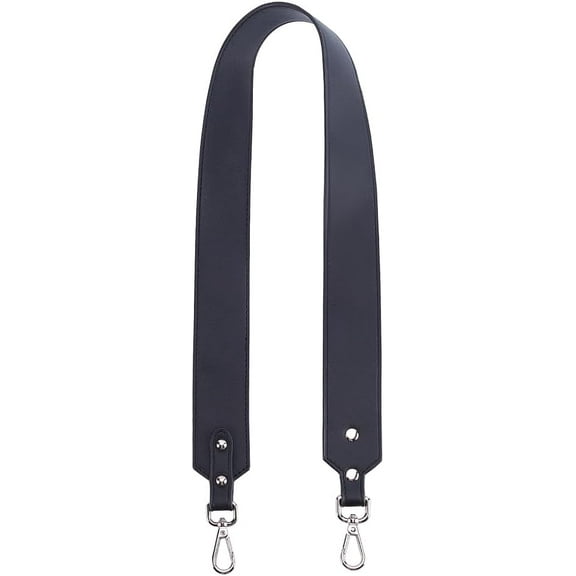 DIY Leather Purse Straps 35.2 inch Leather Shoulder Strap Double Sided Leather Handbags Strap Replacement Wide Cross Body Bag Strap with Swivel Clasps Pink DIY