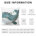 thumbnail image 5 of Seat Belt Cover Pillow for Kids，Cute Whales Car Seatbelt Cushion Shoulder Neck Support Protector Pad Seat Strap Pillows Kids Seat Belt Cushion for All Cars Seat Belts, 5 of 5
