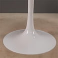 thumbnail image 3 of Lippa Round MDF Top Metal Base 48 Inch Dining Table, 3 of 5