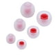 thumbnail image 4 of 6 Uds Intrauditivos Silicona Reemplazo para (+) Blanco Rojo, 4 of 8