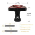 thumbnail image 3 of 4 Pcs Geometry Knobs for Kitchen Cabinet Cupboard Dresser Bookcase Drawer Pulls Handles Round Home Decor, 3 of 5