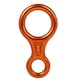 thumbnail image 2 of Descensor en forma de 8 de 35 kN, placa de aparejo, equipo de rapel para escalada en roca de alta resistencia Naranja, 2 of 9