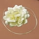 thumbnail image 2 of Collar con cordones de flores Collar de gargantilla de flores Mujer, Gargantilla de flores grandes romántica Blanco, 2 of 8