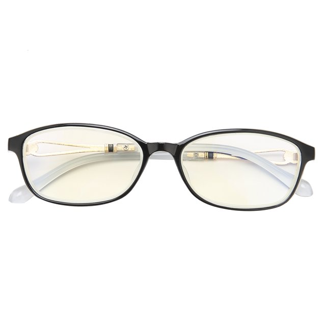 Blue Light Blocking Glasses Reading Eyeglasses Comfortable Nose Pads Black Gray Spring Hinge High Light Transmittance for Senior for Gaming for Reading