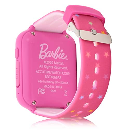 Barbie Touchscreen Interactive Smart Watch Model Bdt4069az Pink