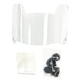 thumbnail image 3 of Visera de casco de fútbol americano resistente a arañazos, repuesto para protector bucal Anti-niebla transparente, 3 of 9