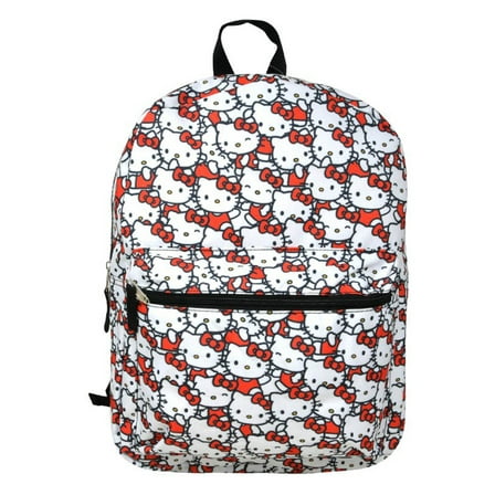Sanrio Hello Kitty All Over Print 16 Inch Kids Backpack