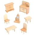 thumbnail image 3 of Casa de de , Muebles de Cocina Y Dormitorio, 2 Juego Decoración 1:12 CUTICAT miniaturas de casa de muñecas, 3 of 8