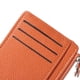 thumbnail image 2 of Monedero Cuero Retro para Mujer 5 Uds. Tarjeta Con Patrón Litchi (café), 2 of 9