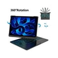 thumbnail image 4 of Étui iPad 10e Génération 10,9 Po 2022 avec Clavier, Pavé Tactile, Rétroéclairé, Rotatif - Étui Clavier iPad 10e Génération 10,9 Po 2022 avec Porte-Crayon, 4 of 7
