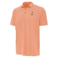 thumbnail image 2 of Men's Antigua Orange Clemson Standing Tiger Golf Twine Polo, 2 of 3