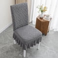 thumbnail image 2 of Deeceymbur Stretch Arrows Pattern Chair Cover with Skirt Elastic Hem for Dining Room, 2 of 6