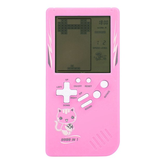Consola de juegos para niños, consola de juegos portátil de bolsillo grande, consola de juegos clásica de alta capacidad