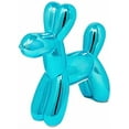 thumbnail image 2 of Interior Illusions Plus Royal Blue Mini Ceramic Dog Piggy Bank-7.5" Tall, 2 of 4