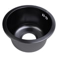 thumbnail image 1 of Undermount Kitchen Sink, Stainless Steel Undermount Kitchen Bar Sink with Strainer, 28cm Outer Diameter Single Bowl Kitchen Sink, Small Kitchen Sink  for Kitchen Bar RV, 1 of 7