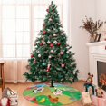 thumbnail image 7 of KLL 30" Christmas Tree Skirt Farm Animals Xmas Tree Skirts Mat for New Year Xmas Holiday Party Indoor Outdoor Home Decoration, 7 of 7