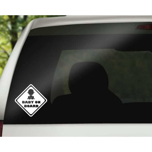 Sitting Baby Decal