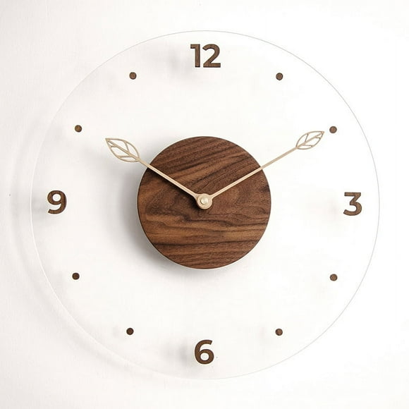 Horloge Murale de Salon à Piles Grande Horloge Murale - Horloge Murale Étanche de 14 Pouces pour Salon - Horloge Murale Décorative Moderne pour Chambre, Cuisine, Salle de Bain