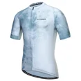 thumbnail image 3 of Ｘ-TIGER Maillot de ciclismo para hombre, manga corta, ajuste de ciclismo, tejido ligero, estilo chino simple, camiseta de ciclismo con 4 bolsillos traseros, 3 of 5