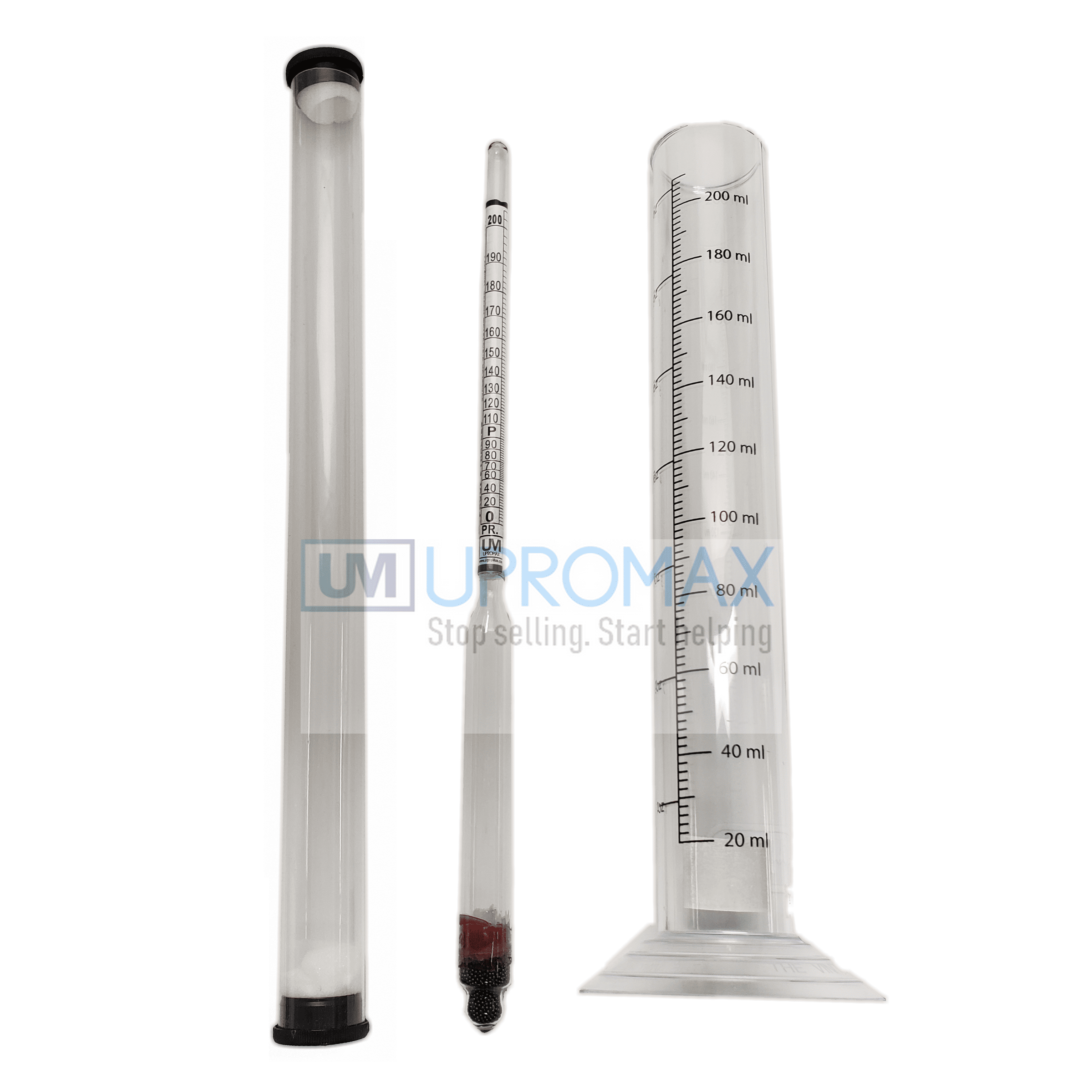 PROOF & TRALLE HYDROMETER ALCOHOL METER DISTILLING TEST SPIRIT SCALE 0