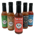thumbnail image 5 of Heat Lovers Hot Sauce Gift Set and Sampler Variety Pack by Fat Cat Gourmet (5 Bottles), 5 of 5