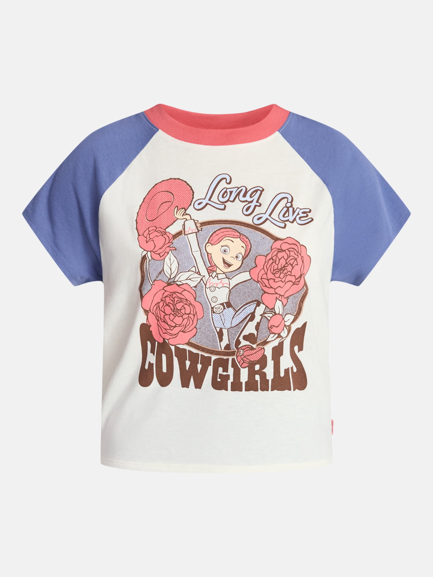 Toy Story Jessie Women's Cowgirls Graphic Tee with Short Sleeves, Sizes XXS-XXL