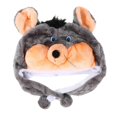 thumbnail image 2 of Soft Plush Animal Costume Hat for Adults – Comfortable Party Novelty Headdress for Carnival, Festival, and Dress Up Events, 2 of 3