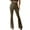 Green3, variant on Prolriy Flare Pants for Women Velvet Elastic Waist Flare Leg Palazzo Long Pants Trousers Bell Bottoms Womens Pants Pink XL
