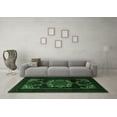 thumbnail image 3 of Ahgly Company Indoor Rectangle Persian Emerald Green Traditional Area Rugs, 3' x 5', 3 of 4