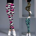 thumbnail image 4 of Design Camouflage Leggings Commute Mid-Waist Fit Trousers Thighs Personality Casual Pants Show, 4 of 8